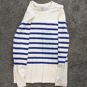 American Eagle Outfitters - White/Blue - T-Shirt